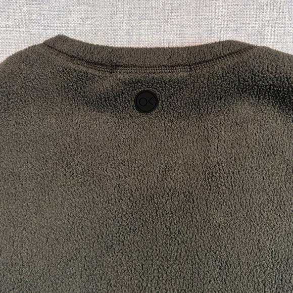 Outerknown Recycled Fleece Crewneck Sweatshirt Men Medium Gray Sustainable GORP - Picture 8 of 10